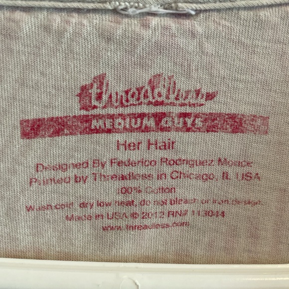 Threadless Men’s Cotton Art T-Shirt - Picture 7 of 8